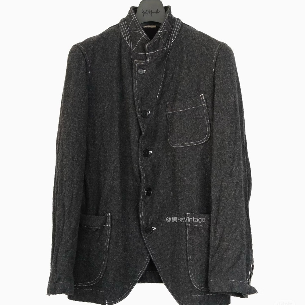 Comme des Garcons Black Wool Jacket